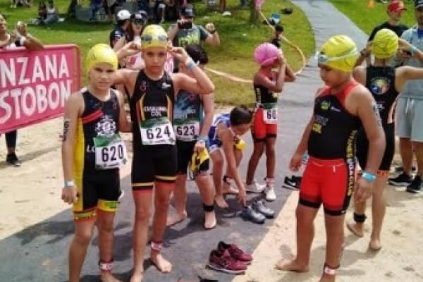 Triatlón Huila en el medallero de Guatapé