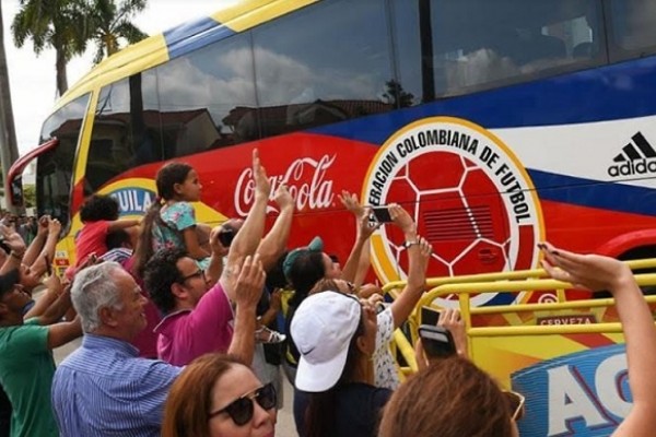La Selección y su recibimiento al regreso al país