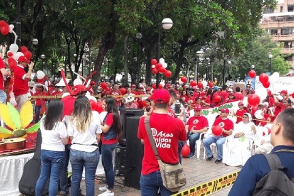 Por el respeto a la vida marcharon Católicos en Neiva