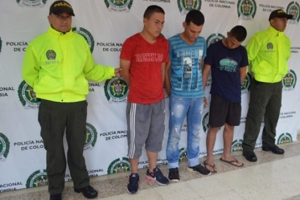 Policía capturó tres presuntos homicidas del empresario de Rivera