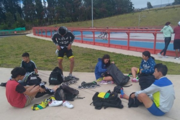 Delegación de Patinaje del Huila disputa torneo clasificatorio