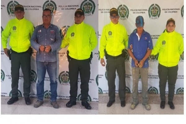 Dos presuntos ‘violadores’ que eran buscados por la policía fueron detenidos ayer en Neiva