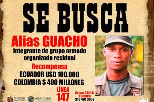 Alias “Guacho” estaría herido tras ataque de las fuerzas militares de Colombia