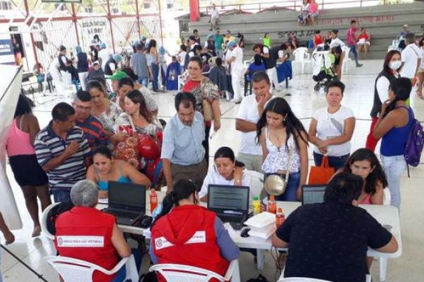 Feria de servicios para víctimas del conflicto en Neiva