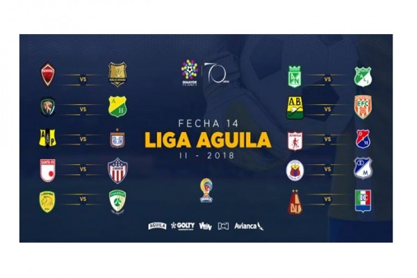 Inició la fecha 14 de la Liga Águila