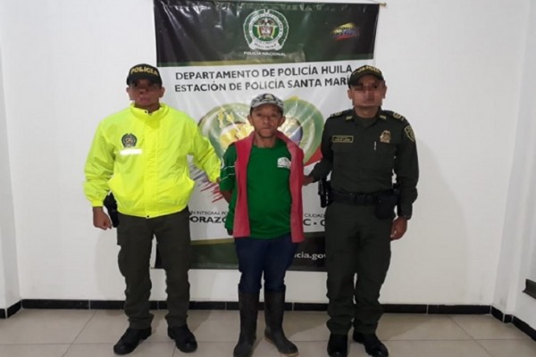 Capturado presunto abusador en Santa María, Huila