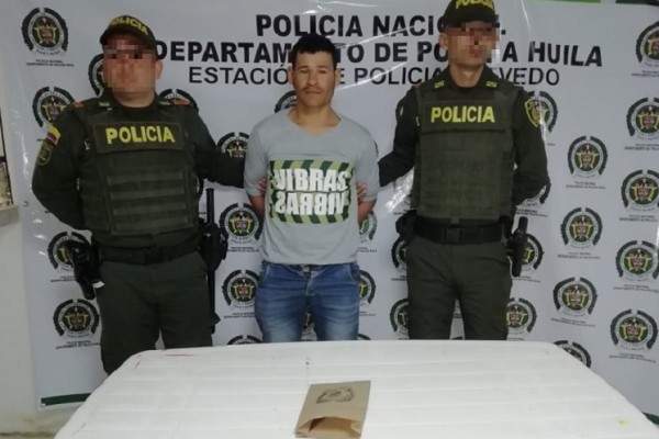 Un hombre fue capturado por homicidio en Acevedo, Huila