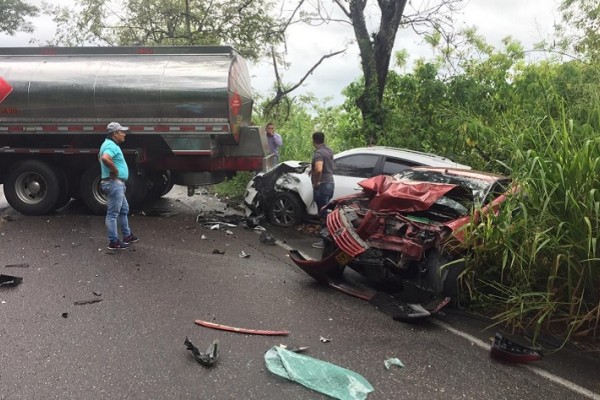 Múltiple choque en la vía Garzón–Neiva