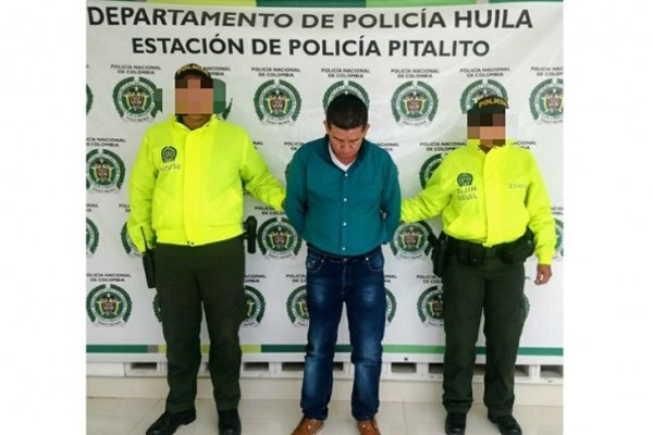 Asegurado por tráfico de estupefacientes en Pitalito, Huila