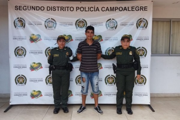 Detenido en Campoalegre por el delito de acceso carnal abusivo