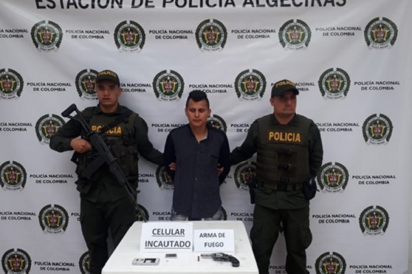 Un hombre fue capturado luego de cometer un hurto en Algeciras, Huila