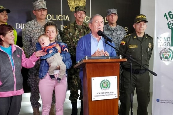 Rescatan en el Huila a bebé de seis meses secuestrado en Soacha