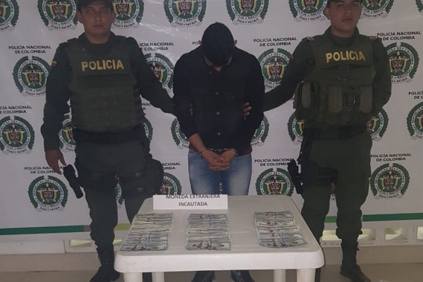 Capturado en Pitalito cuando pretendía blanquear 180 Mil Dólares