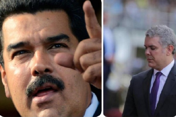 Maduro acusa a Duque de pretender elegir presidente de Venezuela