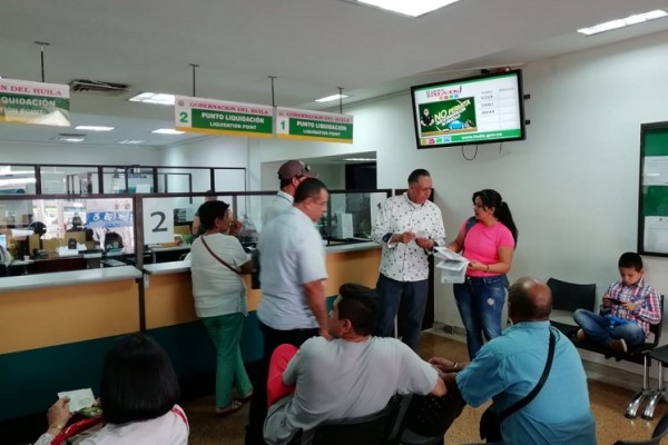 Horarios ampliados para pagar impuestos de vehículos en el Huila
