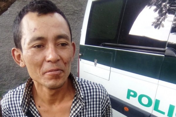 En Garzón, la policía departamento Huila capturó a alias Duván', o alias el neivano o alias gato marihuanero'