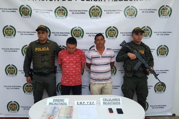 Información suministrada por la red de apoyo, permitió la captura de extorsionistas en Algeciras