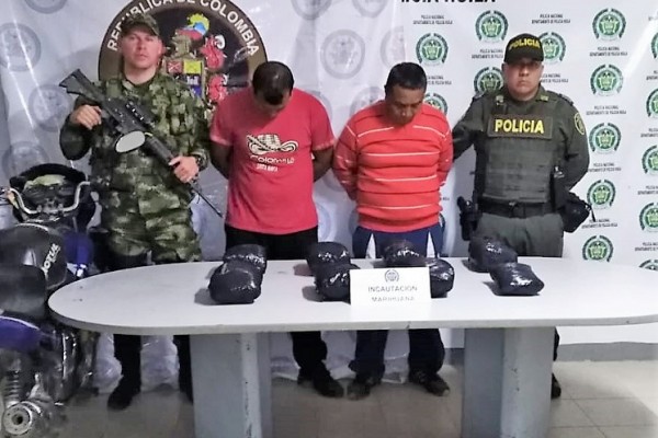 Siguen las capturas en el occidente del Huila