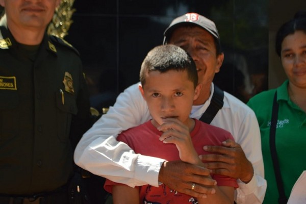 Tras varios días de búsqueda apareció el niño Daniel Joaquín, buscado por su padre