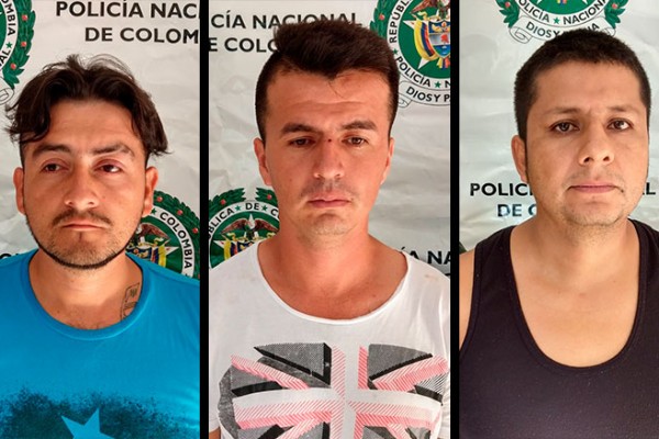 Capturados por extorsión