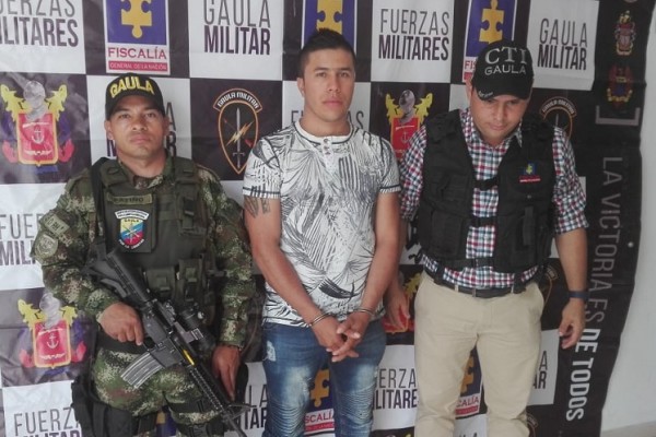 Gaula Militar capturó a un hombre cuando recibía pago de extorsión