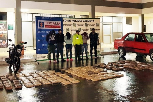 Incautan 160 kilos de Marihuana en Florencia-Caquetá