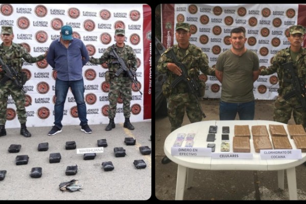 Incautan $27 millones de pesos de droga al sur del Huila