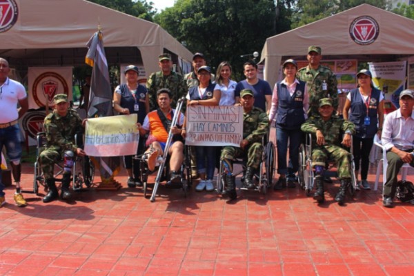 Entregan 6 municipios del Huila totalmente libres de minas antipersonal