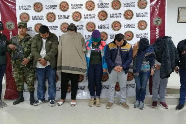 7 capturados por vender lotes en urbanizaciones ilegales