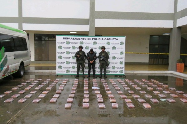 Capturado con Marihuana en bus de servicio público