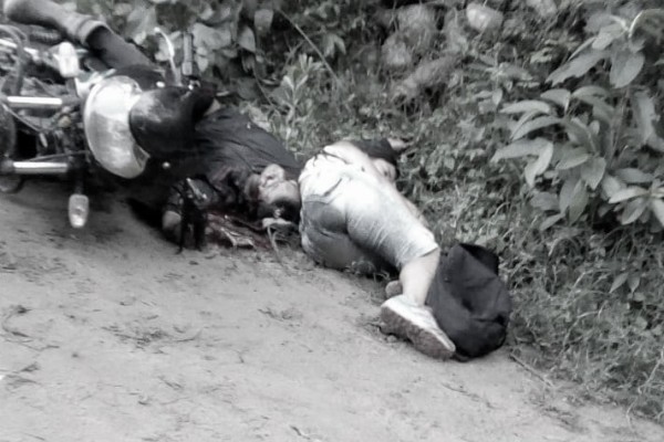 Una pareja fue baleada en Santa María