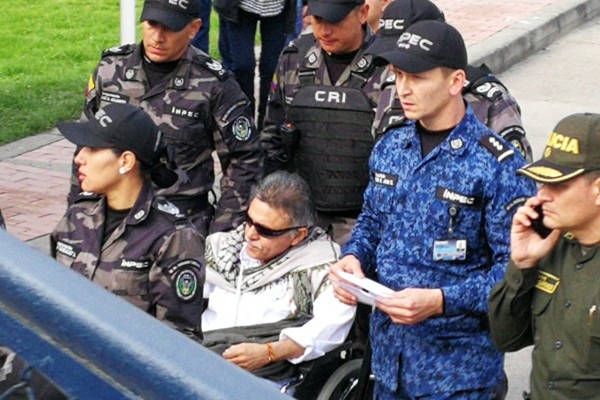 Jesús Santrich, liberado y detenido al instante por la Fiscalía
