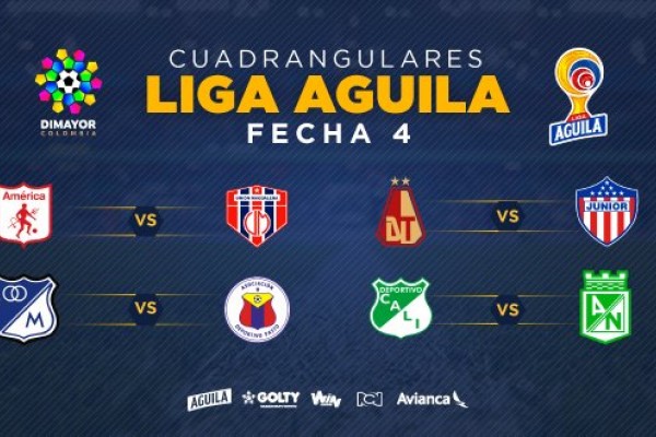 Se retoma la fecha 4 de los cuadrangulares