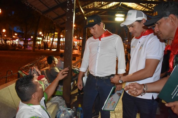 Germán Casagua recorre a Neiva ahora acompañado de Marwin Victoria