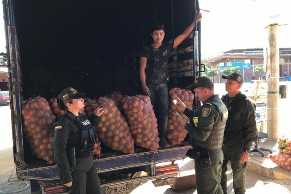 Gaula de la Policía se tomó Surabastos en Neiva