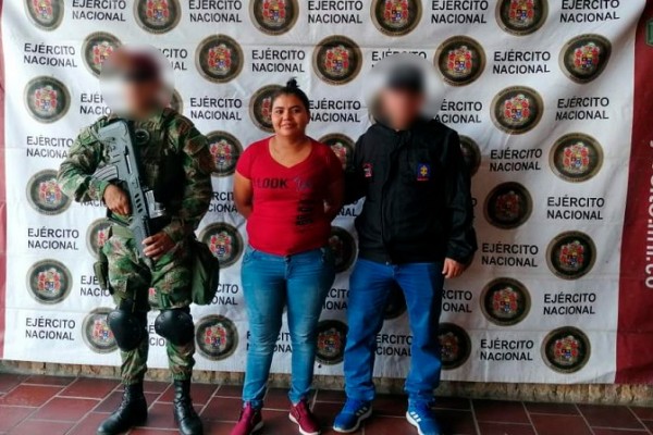 En Neiva una mujer fue capturada