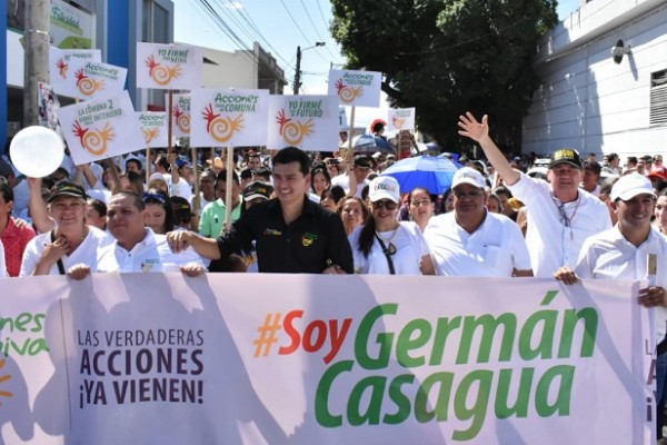 Se inscribió German Casagua