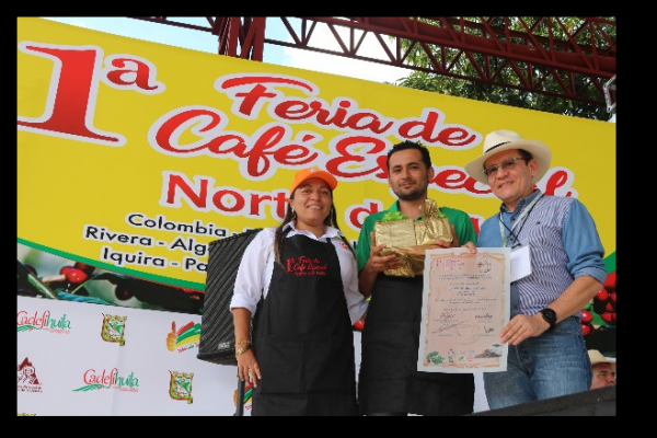 Algecireño campeón de concurso cafetero