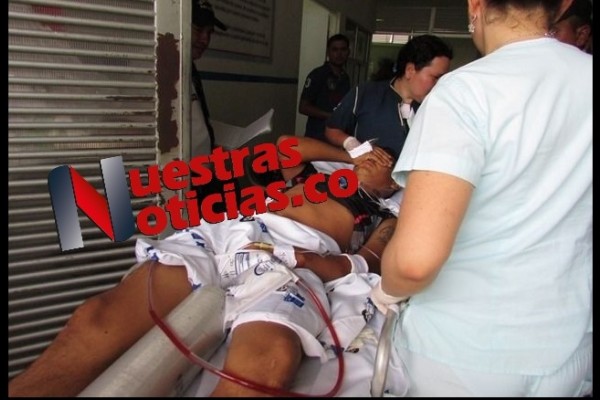 Baleado a plena luz del día