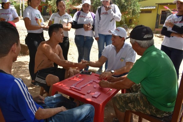 Germán Casagua con la mira en la población discapacitada
