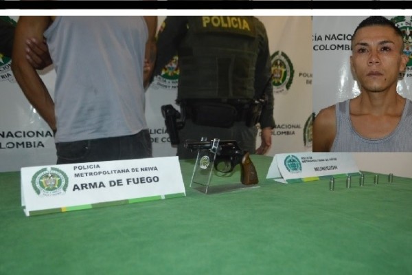 Delincuente reincidente fue capturado en flagrancia en Neiva