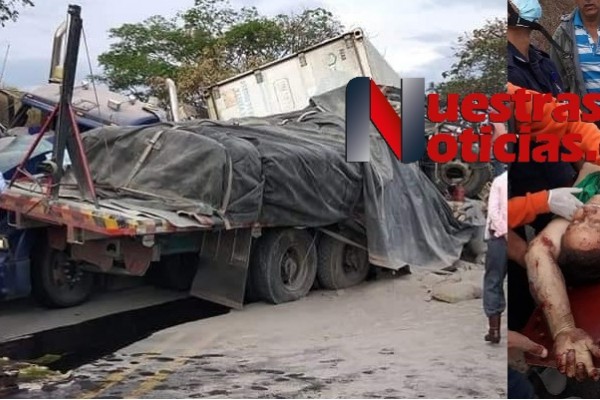 Siniestro vial en Los Altares