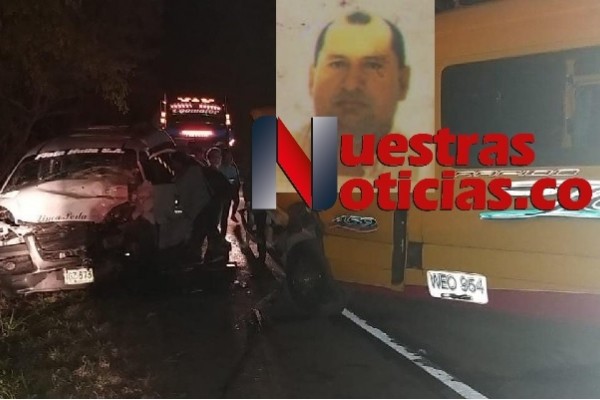 Fatal accidente en la vía Neiva - Aipe
