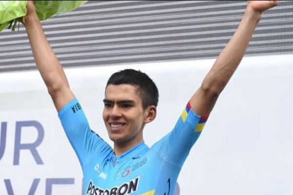 Harold Tejada imparable en Juvenil Del Tour Del Lago