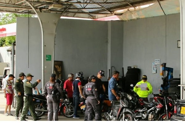 Lucha contra el hurto de autopartes en el Huila