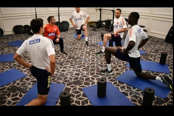 Selección Colombia inició los entrenamientos para el amistoso con Perú