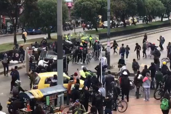 Rechazo del Presidente de la República, Iván Duque a las vías de hecho