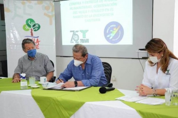 Nuevo convenio para entregar 60 mil ayudas alimentarias en el Huila