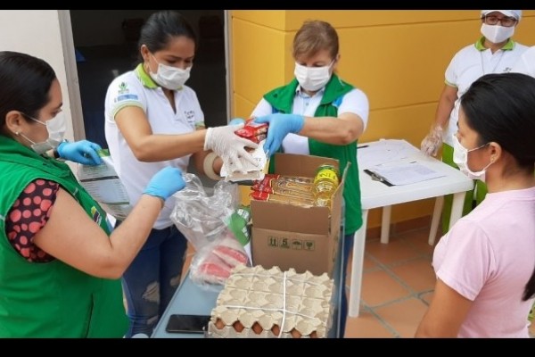 ICBF entregó 46.143 canastas alimentarias durante junio en el Huila