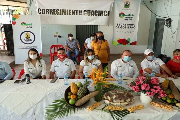 Llegó Carpa Social de la Alcaldía a corregimiento de Guacirco.